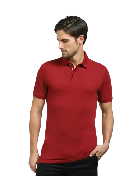 Maroon Polo T-Shirt